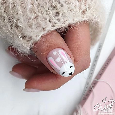 طرح ناخن خرگوشی